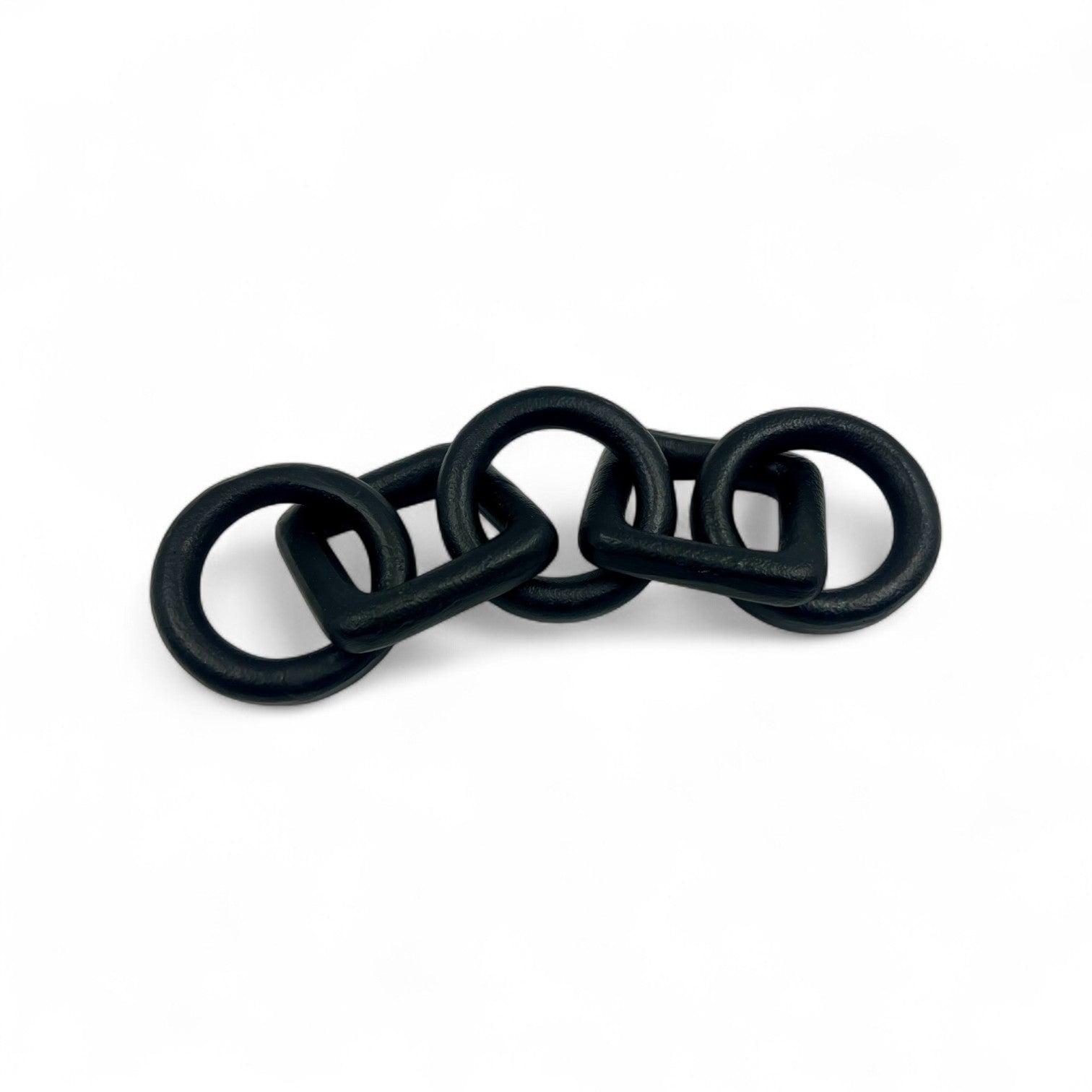 Black cast iron chain